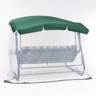 Качели садовые «Милан», 237×136×172 см, максимальная нагрузка 350 кг, зелёные - Фото 14