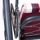 Качели садовые «Панама», 209×142×155 см, максимальная нагрузка 300 кг, бордовые - Фото 8