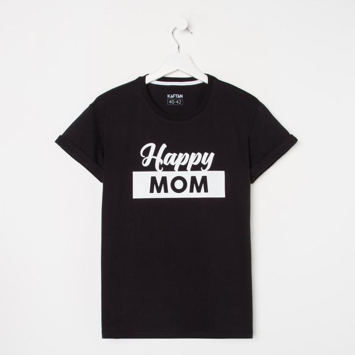 Футболка женская KAFTAN Happy Mom р. 40-42 - Фото 1