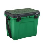 Ящик зимний, зеленый малый "Три Кита", 4 отделения для приманок, 310 х 360 х 240 - Фото 2