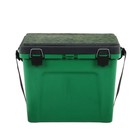 Ящик зимний, зеленый малый "Три Кита", 4 отделения для приманок, 310 х 360 х 240 - Фото 3