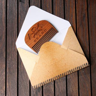 Расческа для бороды Beard, 7.3×5.4 см