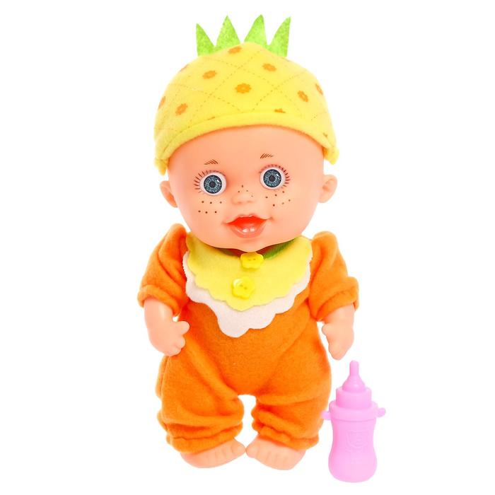 Музыкальный пупс «Любимый малыш» в костюмчике, с аксессуарами, звук 49114