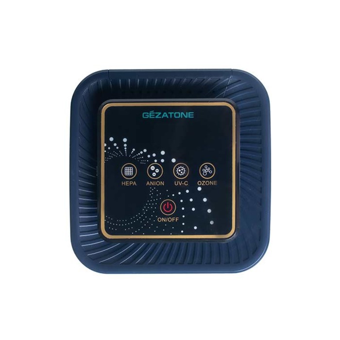 Очиститель воздуха Gezatone AP500, с озонатором и HEPA фильтром, чёрный - фото 51452290 Очиститель воздуха Gezatone AP500, с озонатором и HEPA фильтром, чёрный - фото 51452290