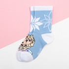 Носки детские «Эльза», Холодное сердце, размер 18-20 см - фото 24333937