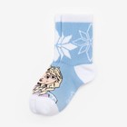 Носки детские «Эльза», Холодное сердце, размер 18-20 см - фото 24333939