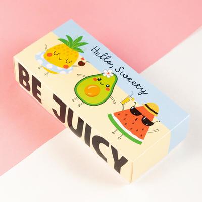 Носки женские KAFTAN Be juicy, набор 5 пар, размер 36-39 (23-25 см)