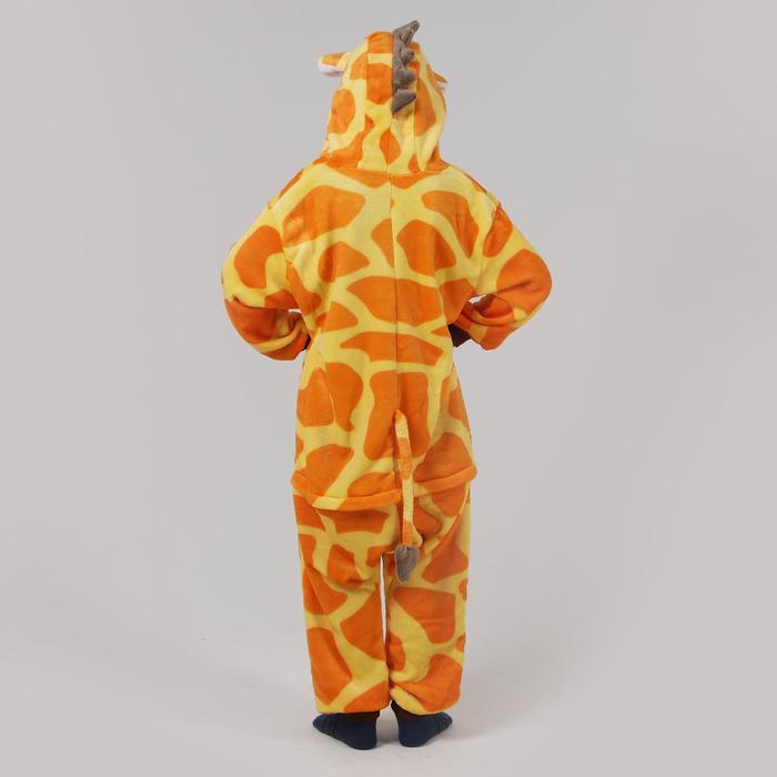 Комбинезон кигуруми "Жираф", детский, рост 100 - фото 1885123708
