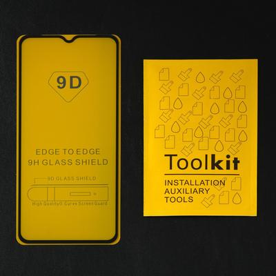 Защитное стекло Innovation 2D, для Samsung Galaxy A02/A02s, полный клей, чёрное