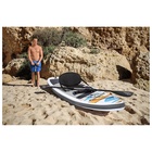 SUP-доска Bestway White Cap Convertible, 305×84×12 см, комплект: насос, лиш, киль, сумка, сиденье, 65341 - Фото 32