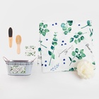 Набор подарочный «Этель» Eucaliptys, 5 предметов, полотенце, мочалка, расчёска - Фото 10