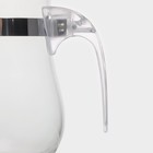 Чайник стеклянный заварочный Magistro «Шейди», 350 мл, с металлическим ситом, пластиковая колба - фото 4320717