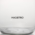 Чайник стеклянный заварочный Magistro «Шейди», 350 мл, с металлическим ситом, пластиковая колба - фото 4320718