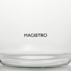 Чайник стеклянный заварочный Magistro «Шейди», 500 мл, с металлическим ситом, пластиковая колба - фото 4320727