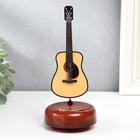 Сувенир музыкальный механический «Гитара», пластик, 21×9.5×9.5 см - Фото 1