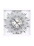 Часы настенные интерьерные «Лучики», серия: Ажур, плавный ход, d=33 см, от батарейки 1хАА 761004