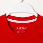 Футболка для девочки KAFTAN «Дочь», размер 32 (110-116 см), красная - Фото 4