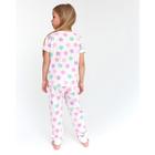 Пижама детская для девочки KAFTAN "Звезды" рост 86-92 (28) - фото 49168425