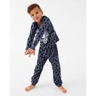 Пижама детская для мальчика KAFTAN "Мишка", рост 86-92 (28) - Фото 3