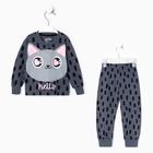 Пижама (джемпер, брюки) KAFTAN "Кот", рост 86-92 (28) 5276165