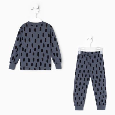 Пижама (джемпер, брюки) для девочки KAFTAN «Кот», размер 28 (86-92 см)