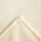 Плед LoveLife, 100×140 см, велсофт, молочный - Фото 3