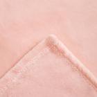 Плед "LoveLife" 100х140 см, велсофт, цвет пыльно-розовый, 100% п/э - Фото 3