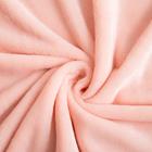 Плед "LoveLife" 150х200 см, велсофт, цвет пыльно-розовый, 100% п/э - Фото 2