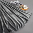 Плед LoveLife, 150×200 см, велсофт, серый - Фото 1