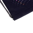 Мешок для обуви 430 х 340 мм, Stavia (плотность 600D с водоотталкивающей ПУ-пропиткой) "Сова диско", серый - фото 52657344