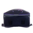 Рюкзак каркасный школьный 38 х 30 х 16 см, эргономичная спинка, Stavia "Фламинго мини", чёрный/розовый - фото 45685221