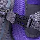 Рюкзак каркасный школьный 38 х 30 х 16 см, эргономичная спинка, Stavia "Фламинго мини", чёрный/розовый - фото 45685222