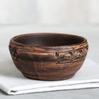 Бульонница «Борщ», декор, красная глина, 0,6 л - Фото 2