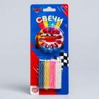 Набор свечей для торта, 24 шт,  Тачки - Фото 1