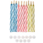 Набор свечей незадуваемые для торта, 10 шт, Тачки - фото 24983470