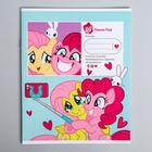 Тетрадь 12 листов, линейка, "Пони", 5 видов МИКС, My Little Pony - Фото 3