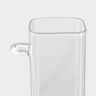 Банка для сыпучих «Эко», 550 мл, 6.2×20.5 см, с бамбуковой крышкой, с ложкой, стекло, прозрачная - Фото 5