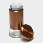 Солонка «Стиль», 150 мл, 5.5×8 см, стекло, цвет бронзовый - Фото 2