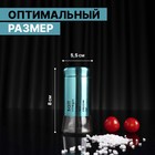 Солонка «Стиль», 150 мл, 5.5×8 см, стекло, цвет изумрудный - Фото 2