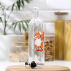 Бутылка стеклянная для соусов и масла Доляна «Италия», 500 мл, 5,7×31 см - Фото 2