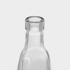 Бутылка для соусов и масла Доляна «Олива», 500 мл, 6×29 см, стекло, прозрачная - Фото 5