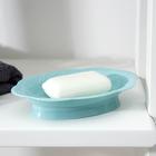 Мыльница пластиковая 14,5×10×3 см, цвет МИКС - Фото 3