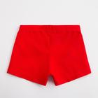 Плавки купальные для мальчика MINAKU однотонные цвет красный, рост 86-92 - Фото 2
