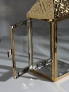 Подсвечник-фонарь на 1 свечу «Ромбы», золото, набор 3 шт., 55×18×18 см; 37.5×14.5×14.5 см; 26×10×10 см 5449240 - фото 16987684