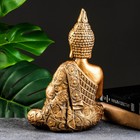 Фигура "Будда средний" бронза, 12х20х29см - фото 6386989