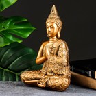 Фигура "Будда средний" бронза, 12х20х29см - фото 6386990