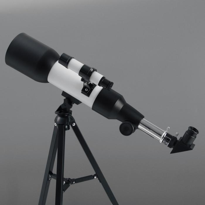 Телескоп настольный 90 кратного увеличения, бело-черный корпус - фото 1907197843