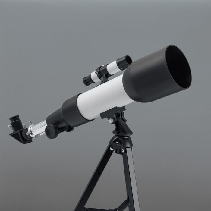 Телескоп настольный 90 кратного увеличения, бело-черный корпус - фото 1907197844