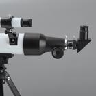 Телескоп настольный 90 кратного увеличения, бело-черный корпус - Фото 6