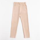 Легинсы для девочки MINAKU: Casual Collection KIDS, жемчужные, рост 104 см - Фото 4